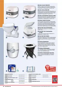 Bauhaus Nautic ab 01.01.2026 gültig | Seite: 34 | Produkte: Wasser, Gewicht, Toilette, Batterie