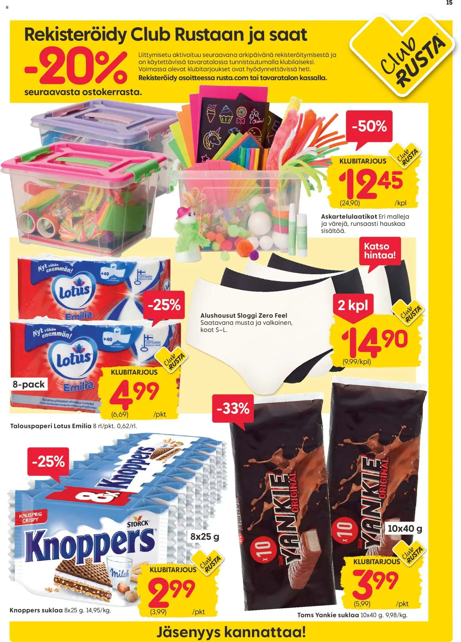 Rusta tarjoukset – voimassa 14/09/2026 alkaen | Sivu: 15