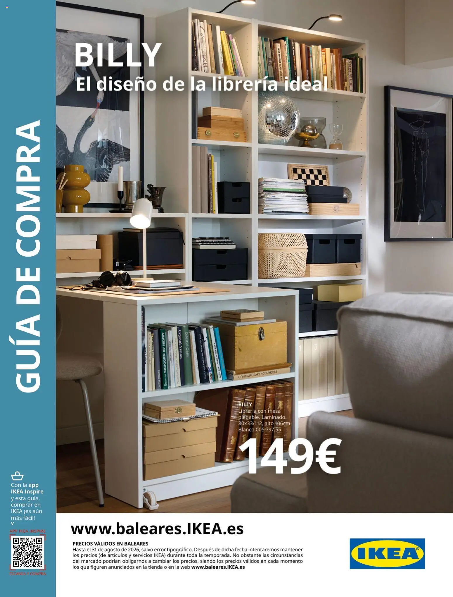 Catálogo IKEA Bily │ válido desde el 01.02.2026 | Página: 1 | Productos: Mesa