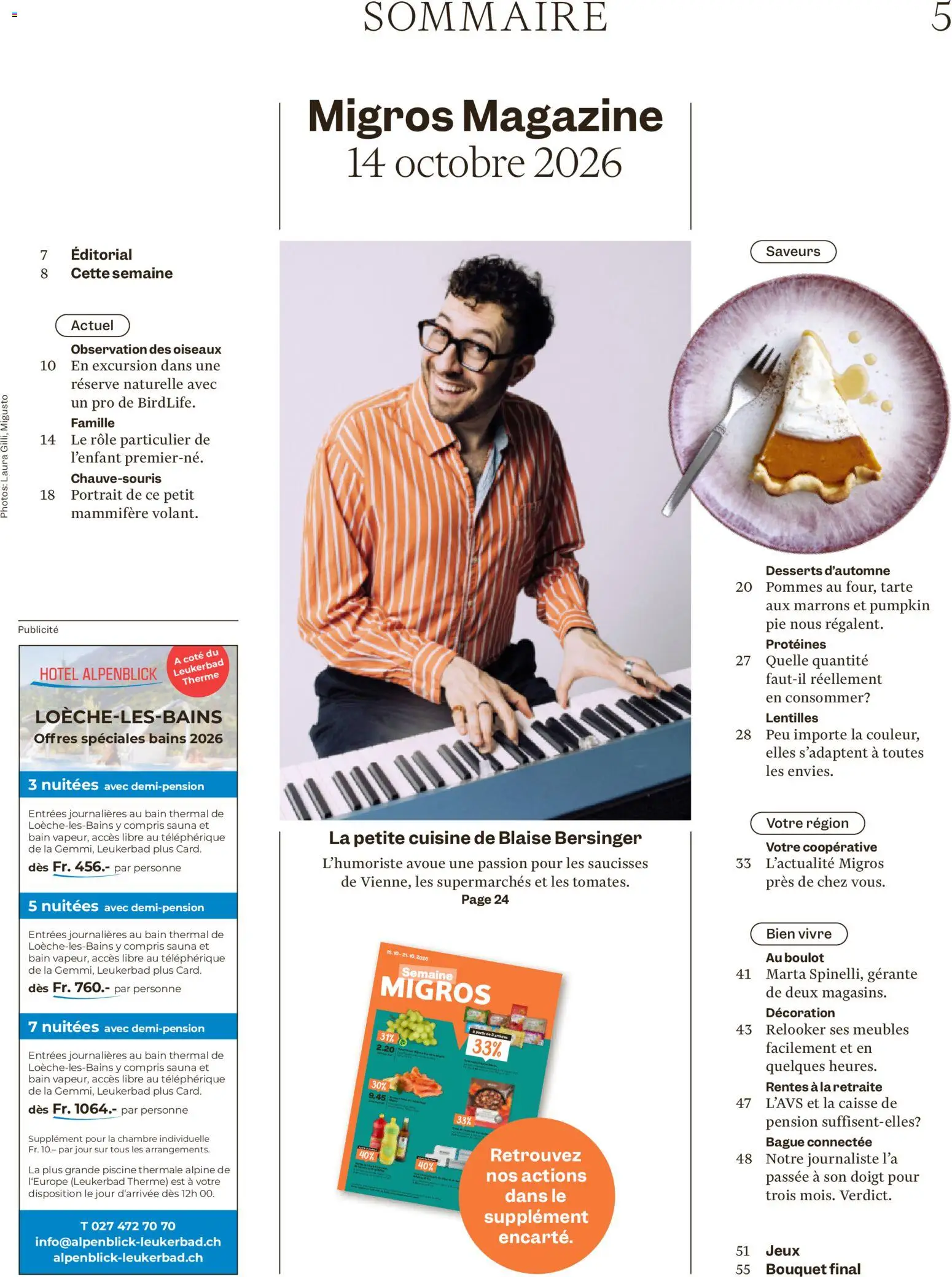 Migros aktionen Magazine FR – gültig ab 14.10.2026 | Seite: 5