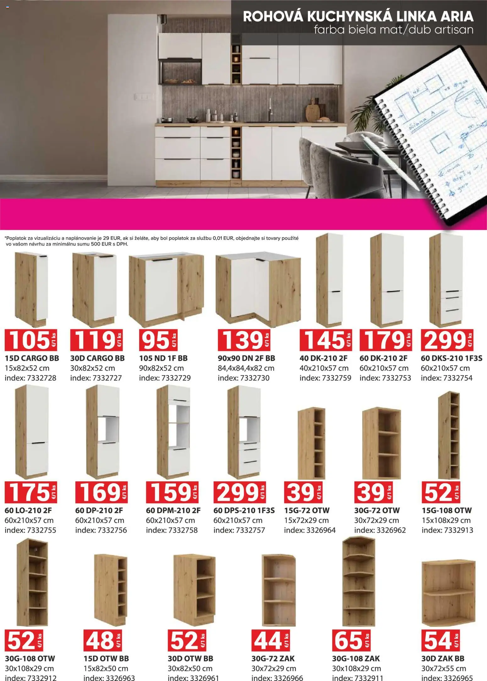 Nové Merkury Market akcie – leták je platný od 01.09.2026 | Strana: 27 | Produkty: Kuchynská linka