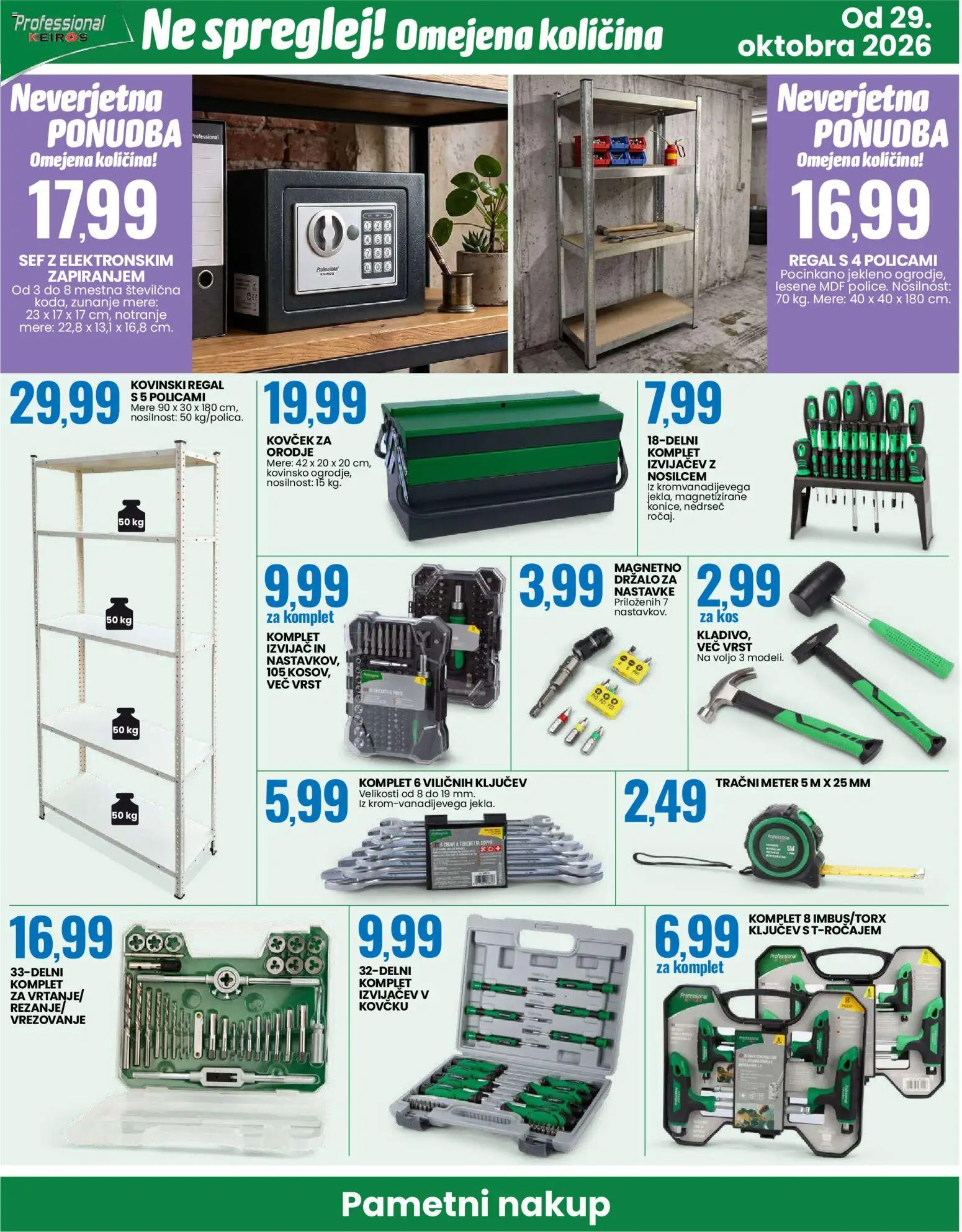 Novi Eurospin katalog ponudbe – veljaven od 29.10.2026 | Stran: 18