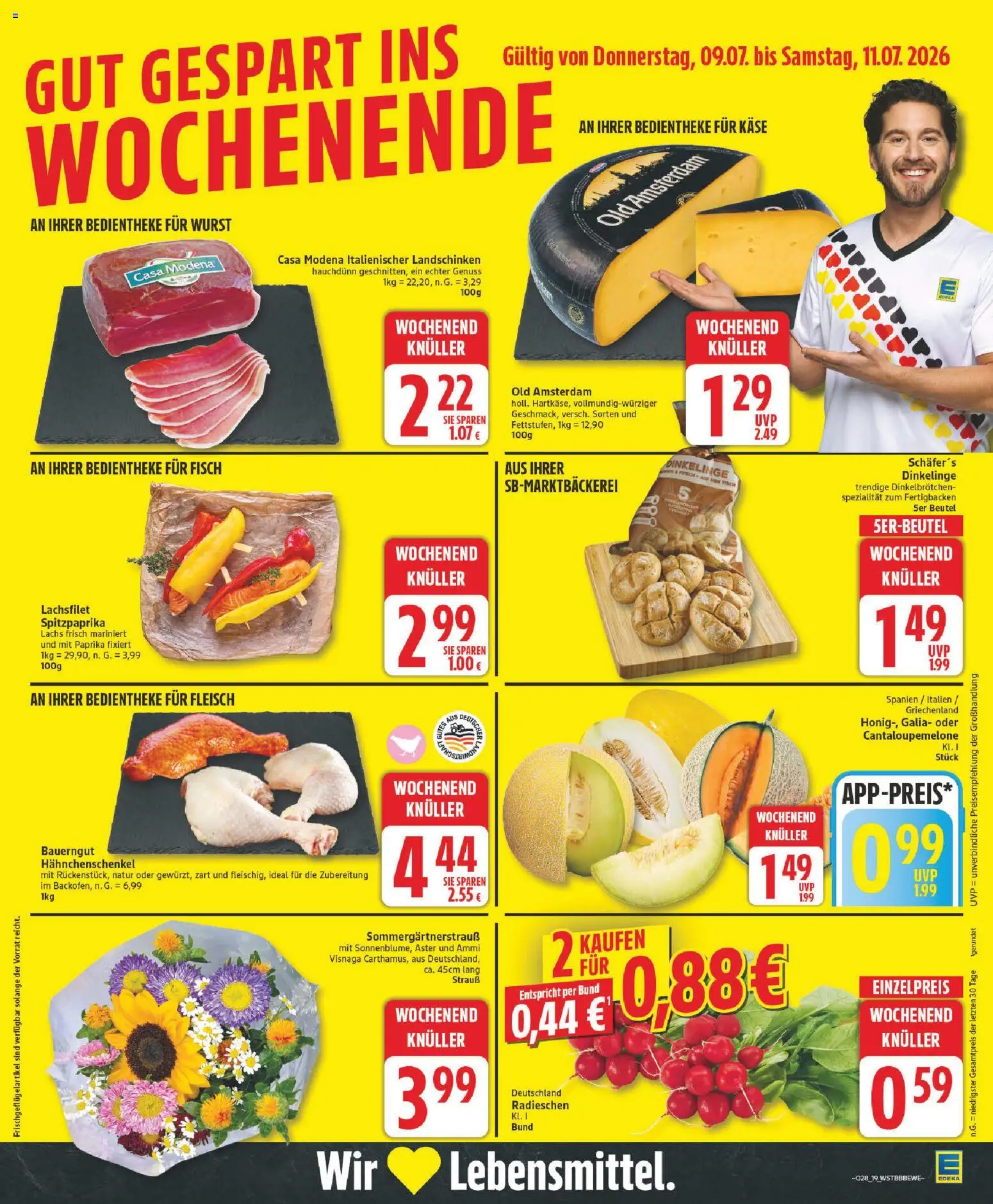 Edeka Prospekt – gültig ab 06.07.2026 | Seite: 23 | Produkte: Fisch, Lachs, Paprika, Bauerngut