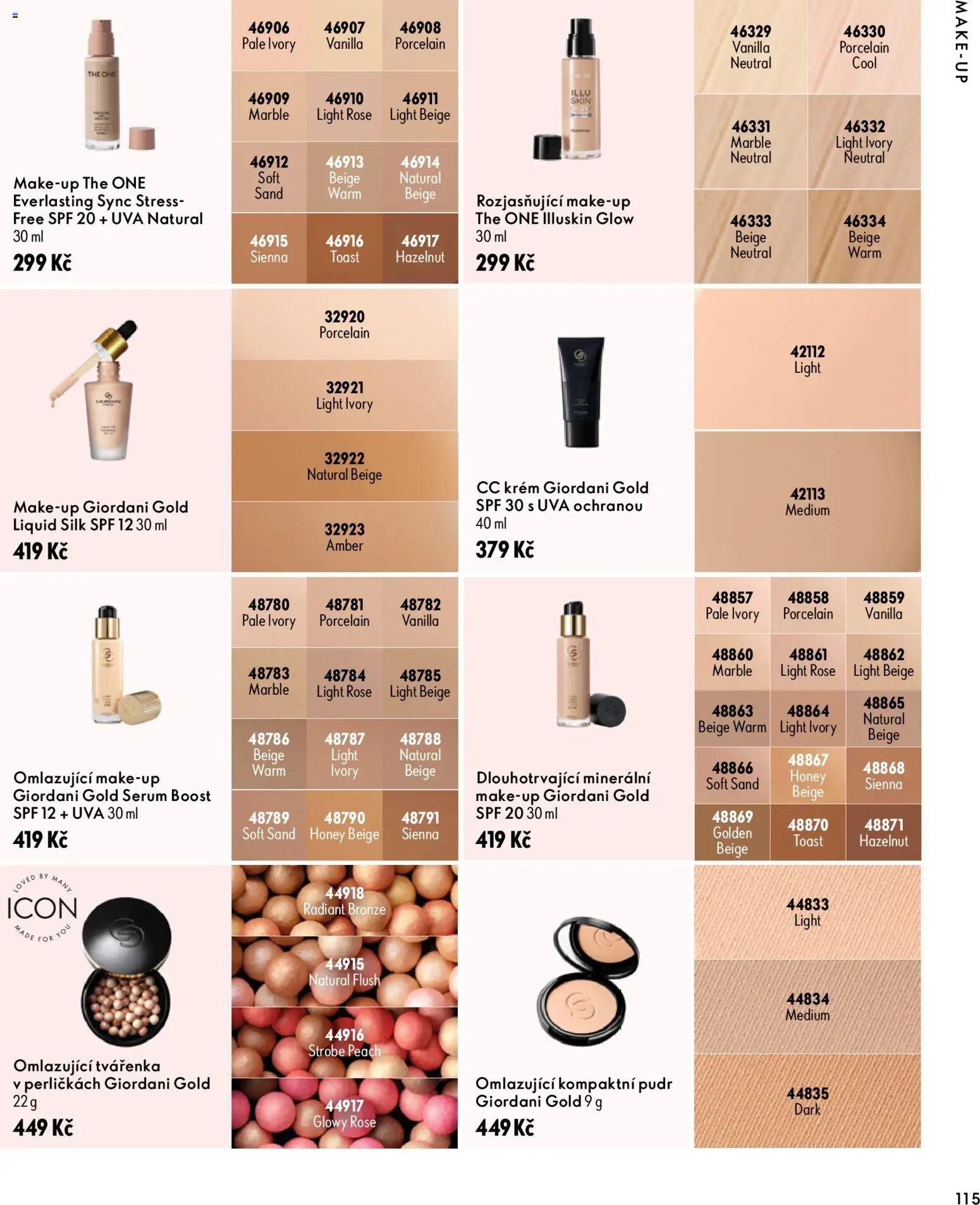 Oriflame katalog Novage+ Proceuticals od 30.09.2026 | Strana: 115 | Produkty: Sérum, Krém, CC krém, Tvářenka