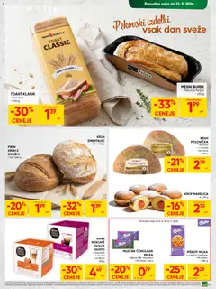Tuš katalog akcije – veljaven od 29.04.2026 | Stran: 15 | Izdelki: Toast, Ementalec, Piskoti, Sladkor