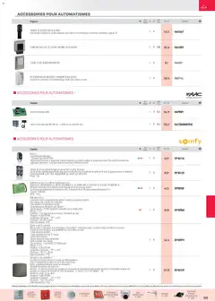 Rexel - Prévisualisation de Rexel Sécurité, Communication valide à partir de 01/12/2025 | Page: 48 | Produits: Clavier, Radio, Porte, Portail