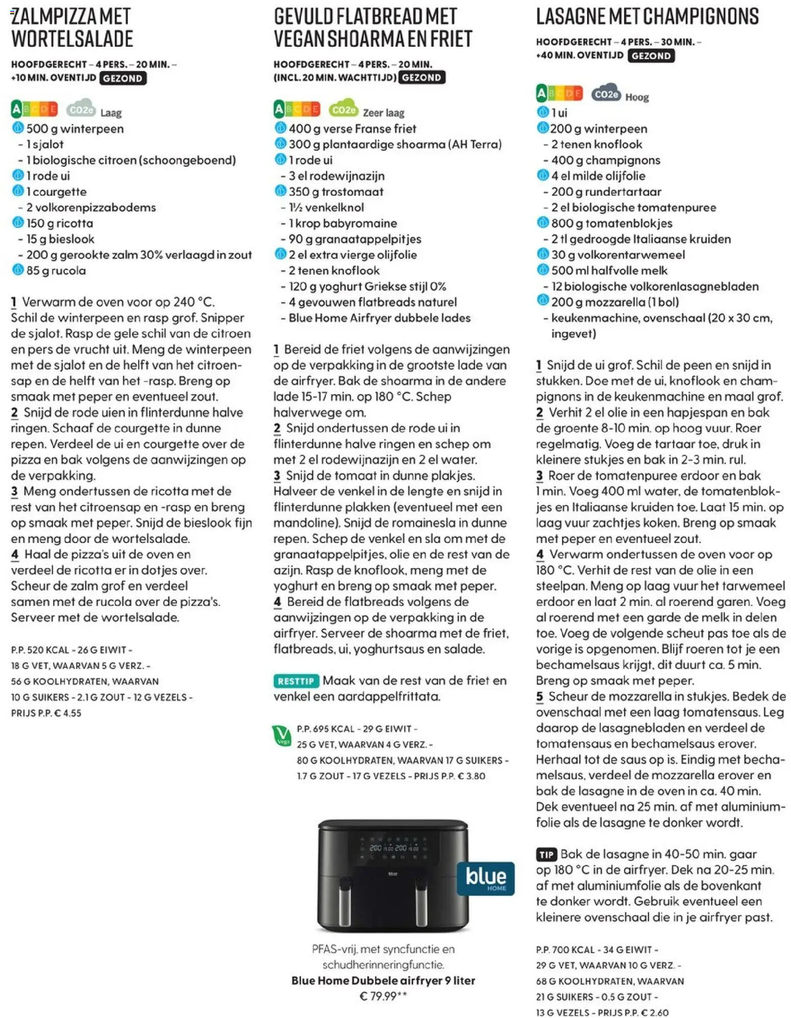 {H1} | Pagina: 52 | Producten: Citroensap, Friet, Rasp, Folie