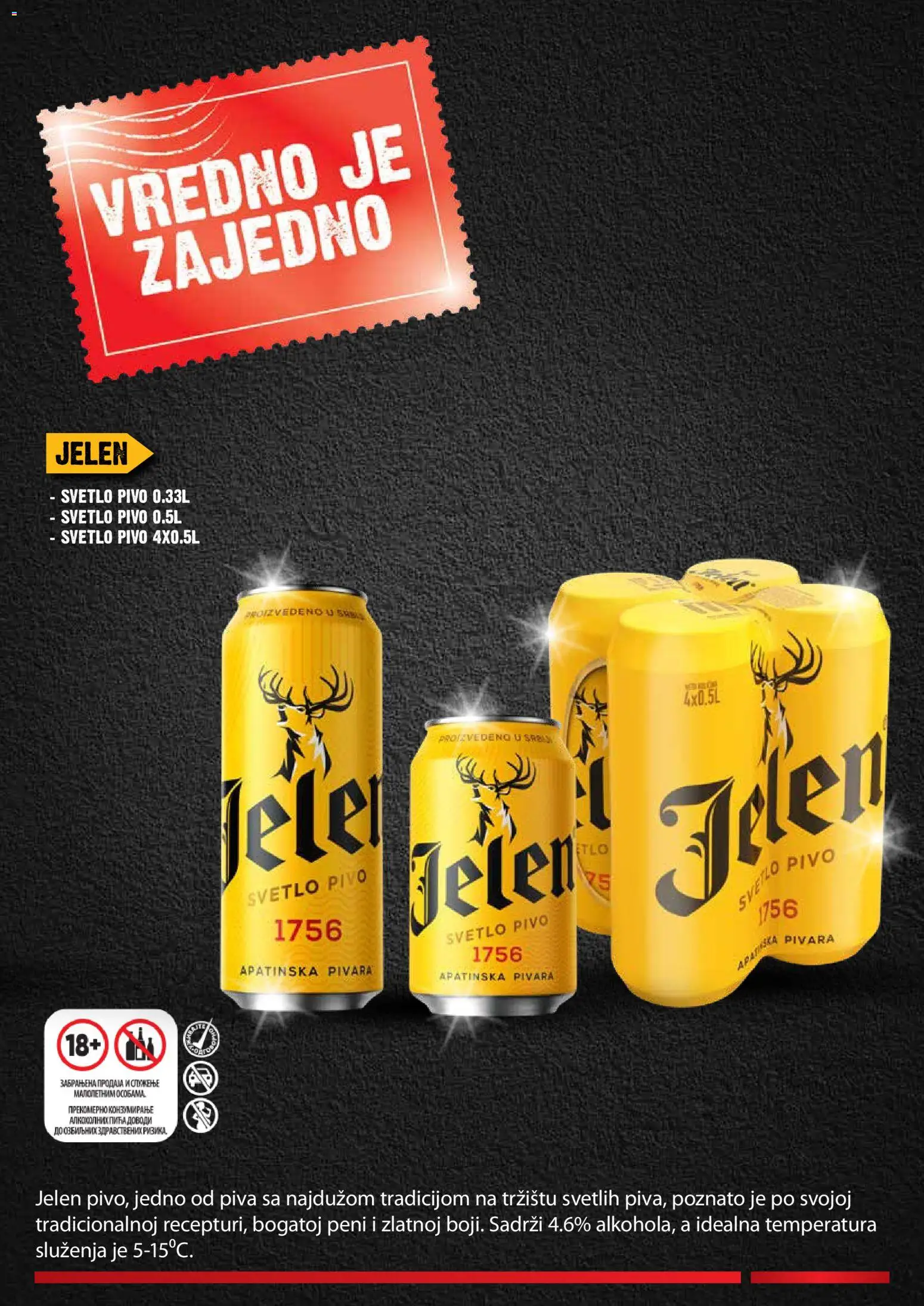 Mercator katalog - važi od 16.04.2026 | Strana: 23 | Proizvode: Pivo