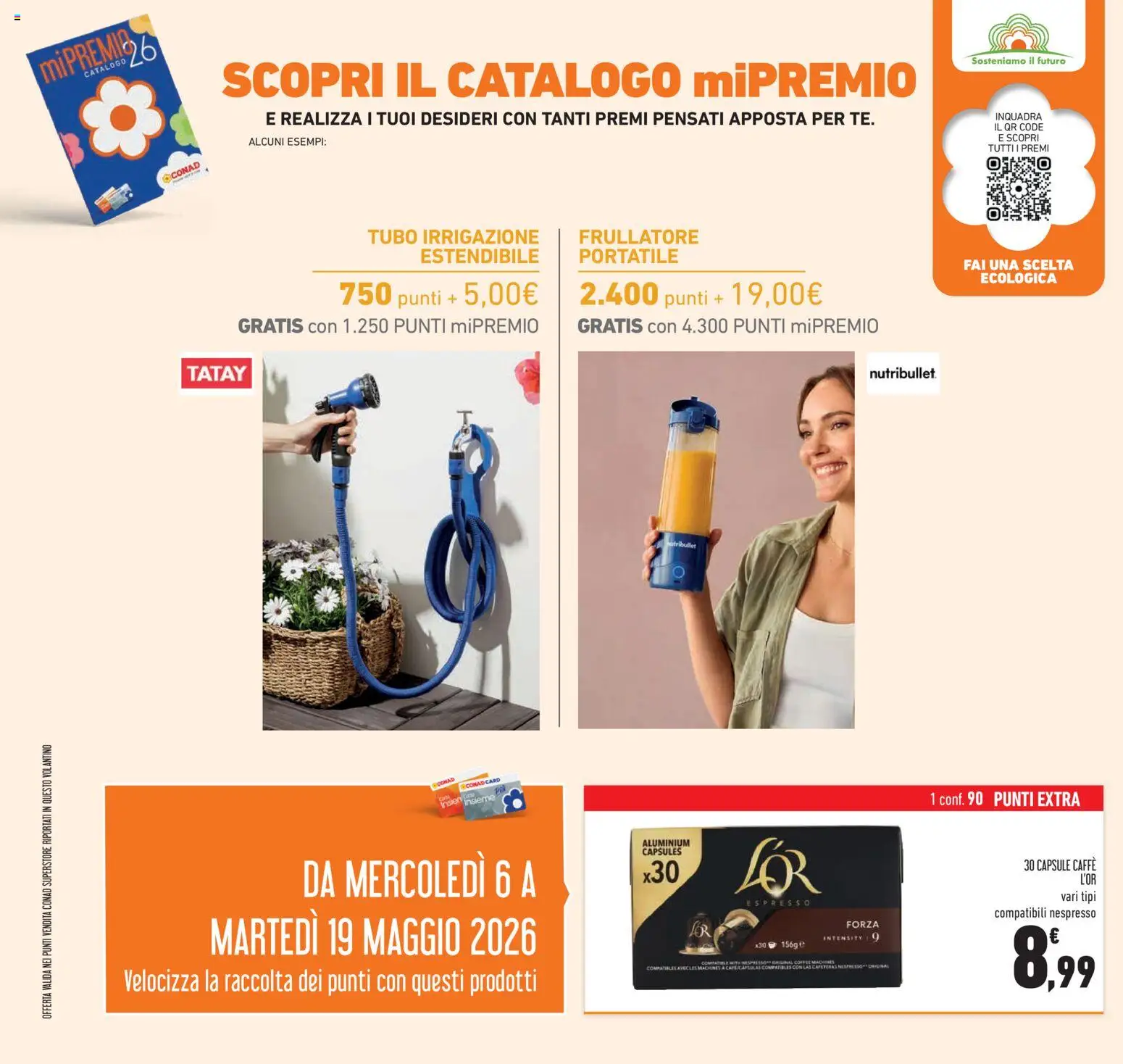 Volantino Conad del 06.05.2026 | Pagina: 48 | Prodotti: Caffè, Frullatore, Tubo