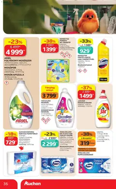 Auchan akciós újság - amely érvényes a következő dátumtól: 2026.09.17. | Oldal: 36