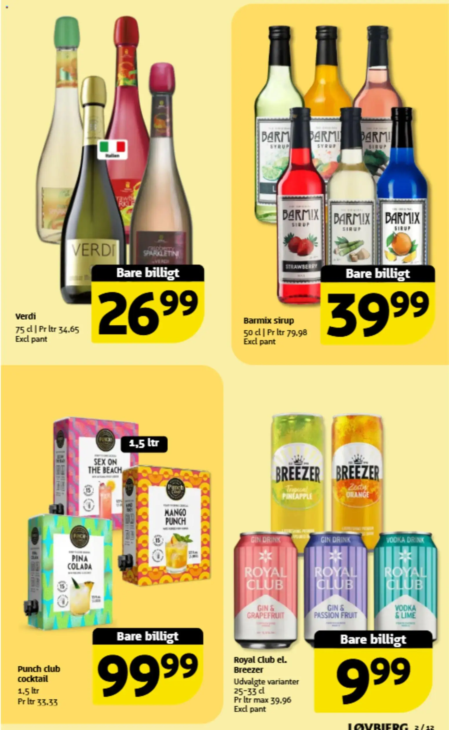 Løvbjerg tilbudsavis – gyldig fra 22.05.2026 | Side: 2 | Produkter: Mango, Gin, Vodka, Lime