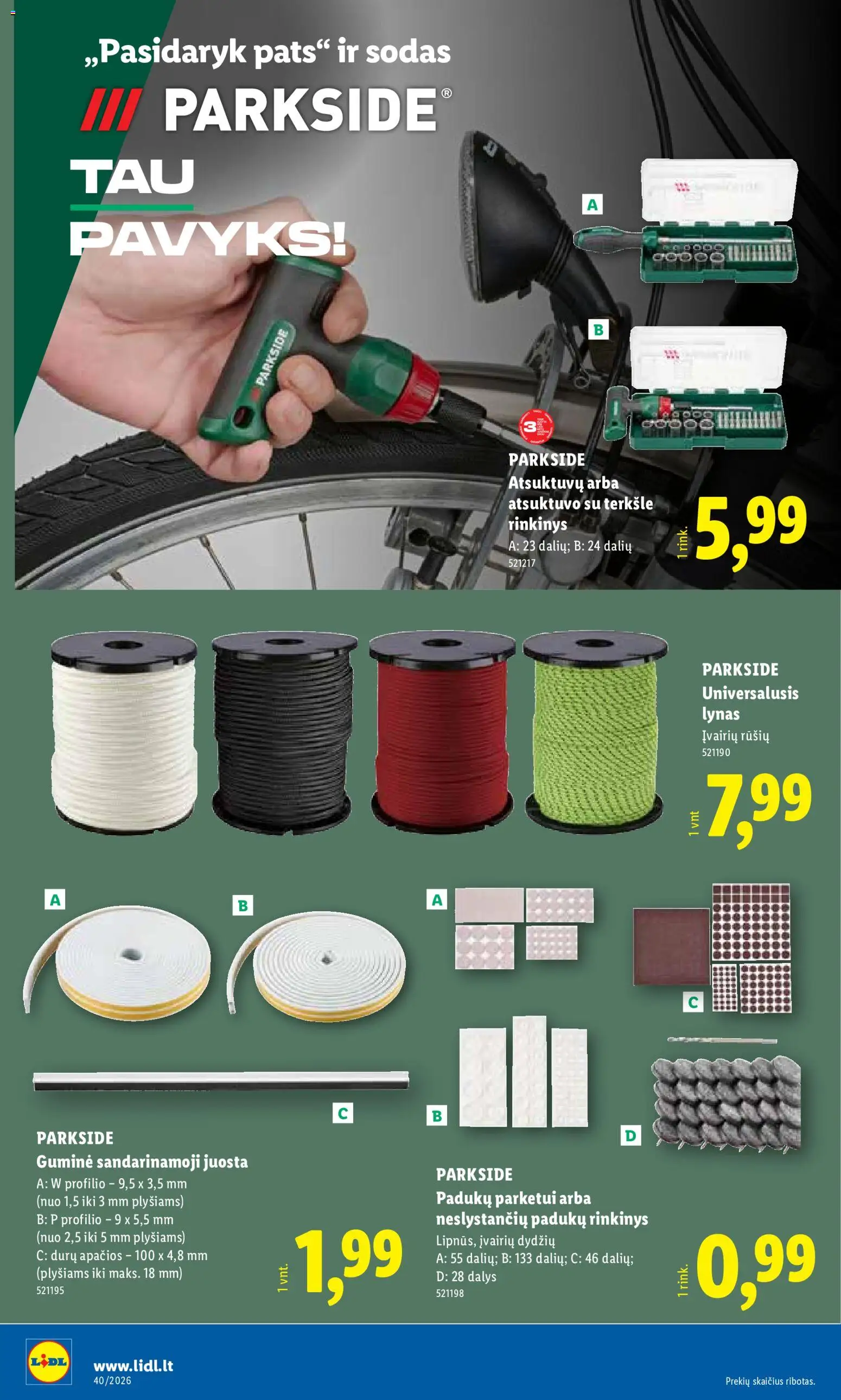 LIDL akcijos nuo 2026.09.28 | Puslapis: 18