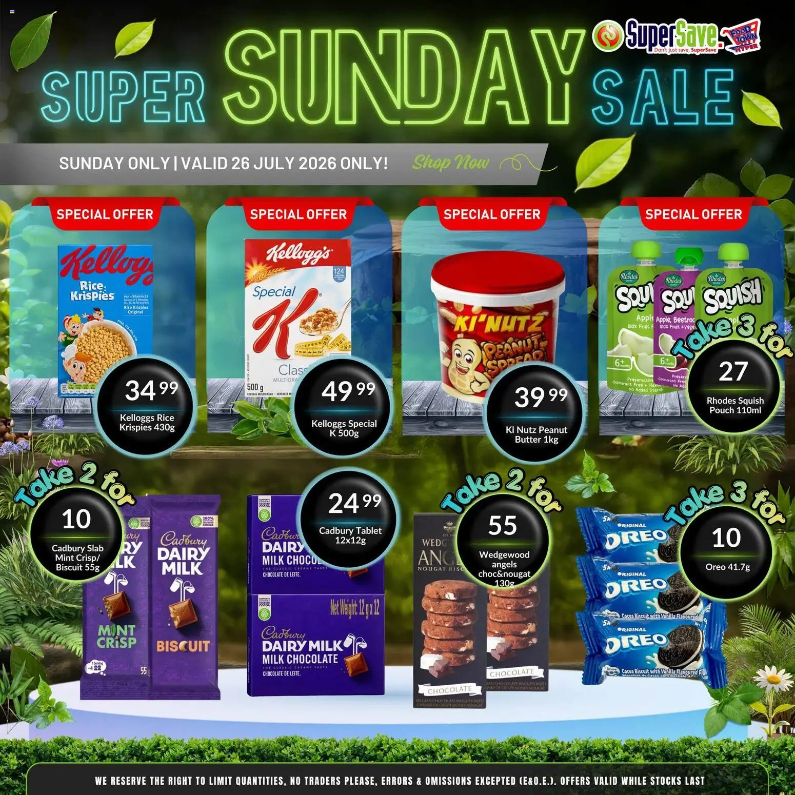 New Super Save catalogue – valid from 26/07/2026 | Page: 4