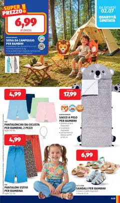 Anteprima del volantino SANDALI PER BAMBINI, Sandali per bambini, diversi modelli disponibili, misure: 23-26. valido a partire dal 29/06/2026 | Pagina: 27