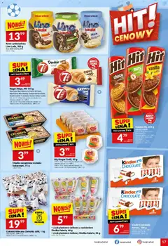 Pogląd oferty "Twój Market gazetka" - ważna od 23.09.2026 | Strona: 17 | Produkty: Kinder czekolada, Ciastka, Krem, Chałwa