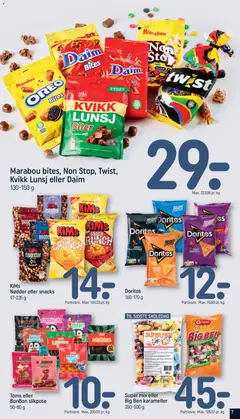 Super mix eller Big Ben karameller, 350-500 g gyldig fra 10.05.2026 | Side: 7