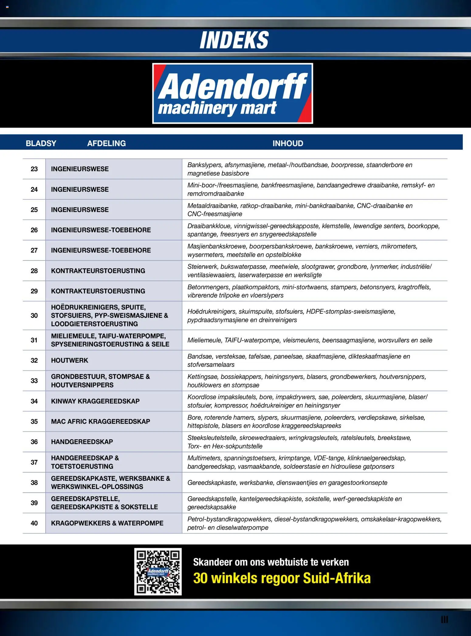 New Adendorff catalogue – valid from 01/09/2026 | Page: 3