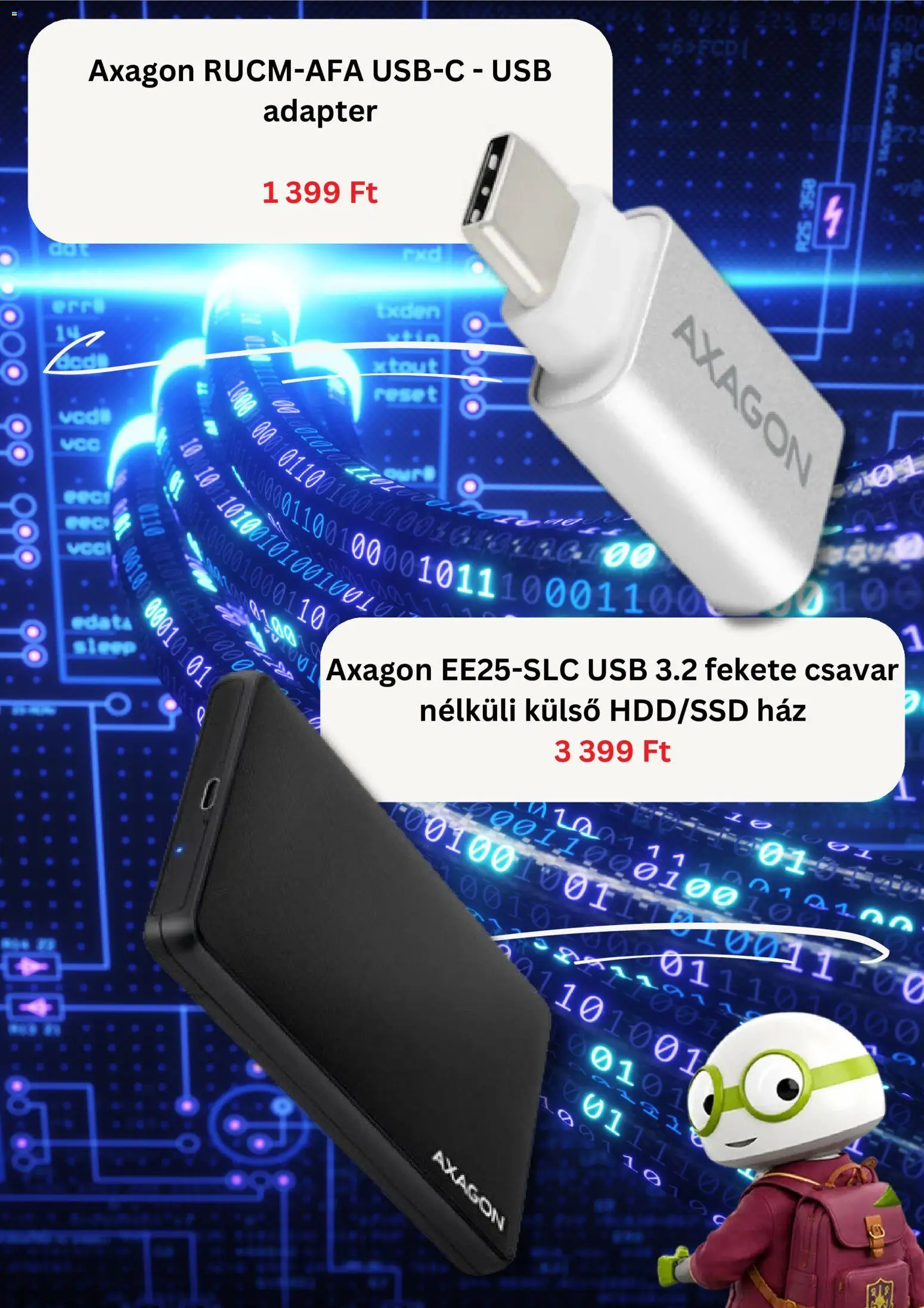 Best Byte akciós ujság - amely érvényes a következő dátumtól: 2026.09.15. | Oldal: 5 | Termékek: Adapter, USB, Csavar