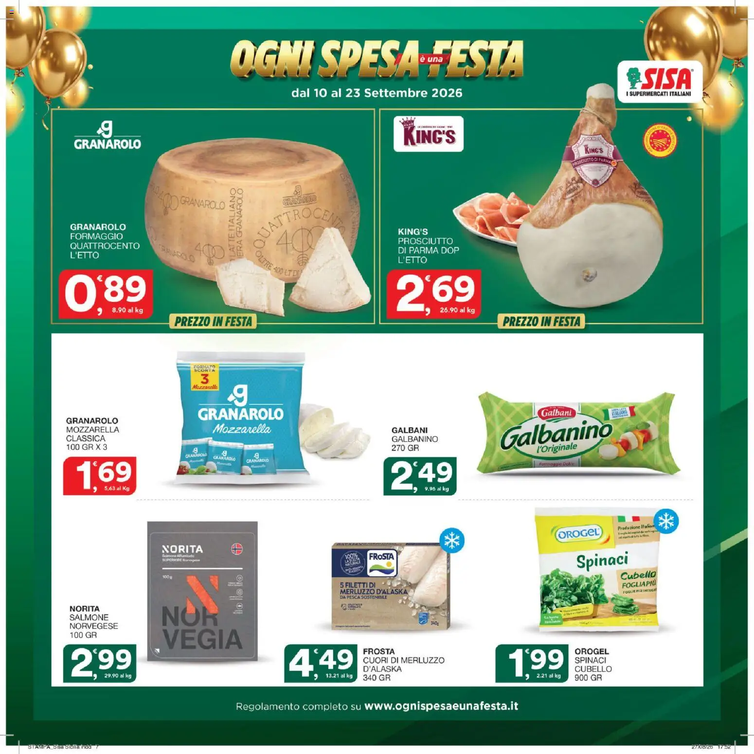 Volantino SISA del 10/09/2026 | Pagina: 7