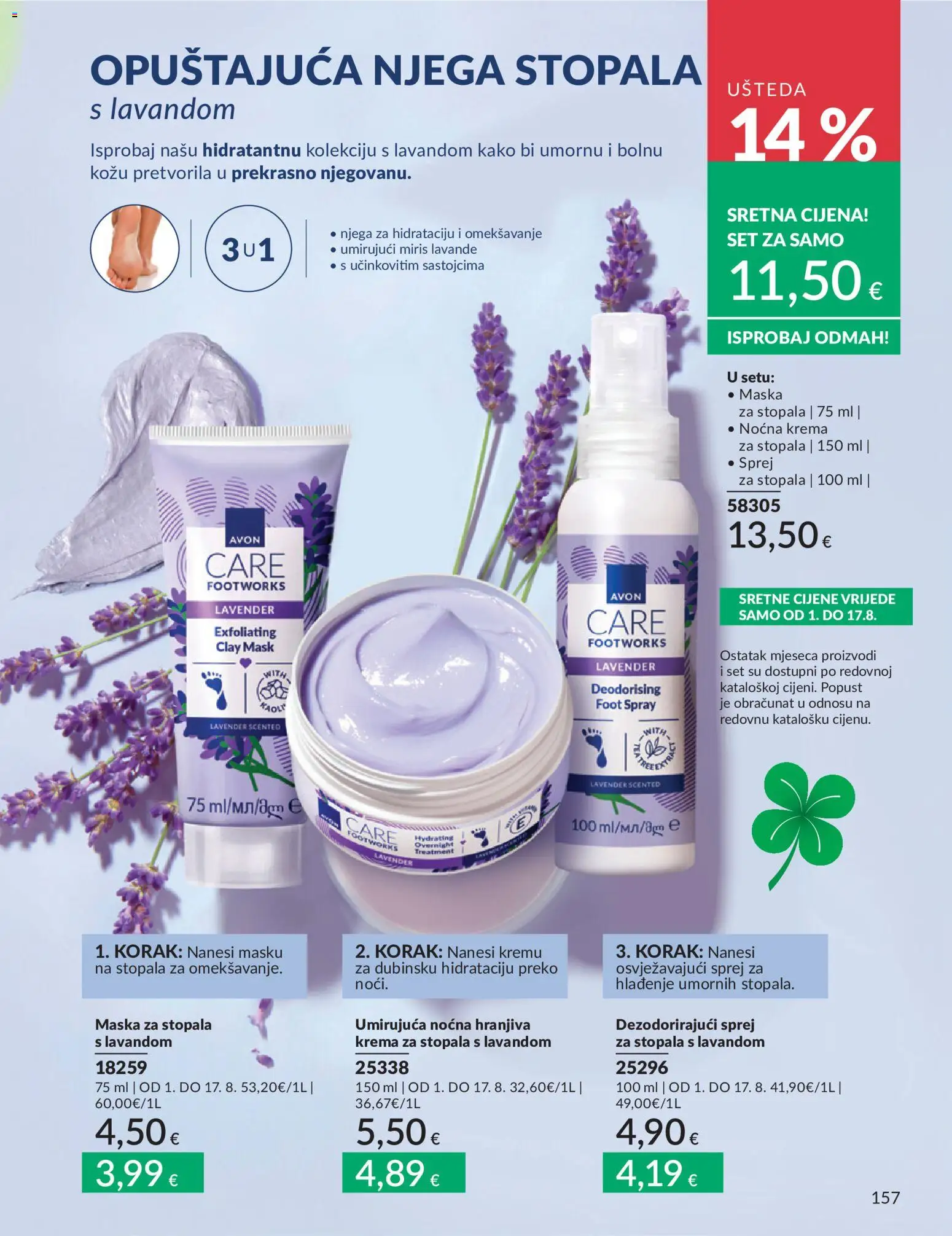 Avon katalog | vrijedi od 01.08.2026 | Stranica: 157