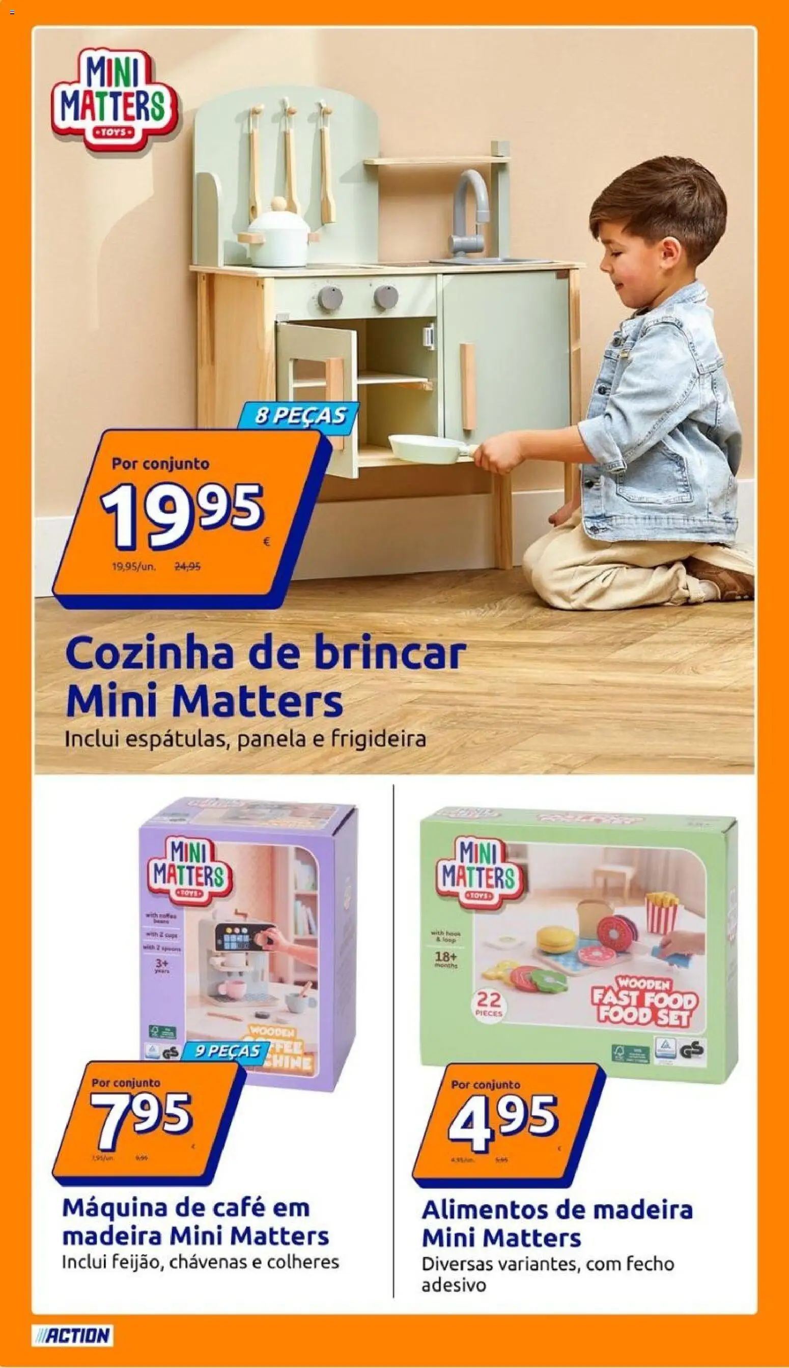 Action folheto │ válido de 21/10/2026 | Página: 14 | Produtos: Frigideira, Café, Colheres, Panela