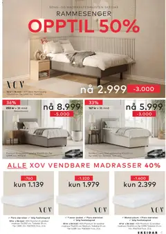 Forhåndsvisning av Skeidar kundeavis gyldig fra 18.05.2026 | Side: 17 | Produkter: Seng, Madrass