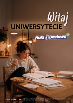 Pogląd oferty "Eurocash gazetka - Witaj Uniwersytecie" - ważna od 17.09.2026