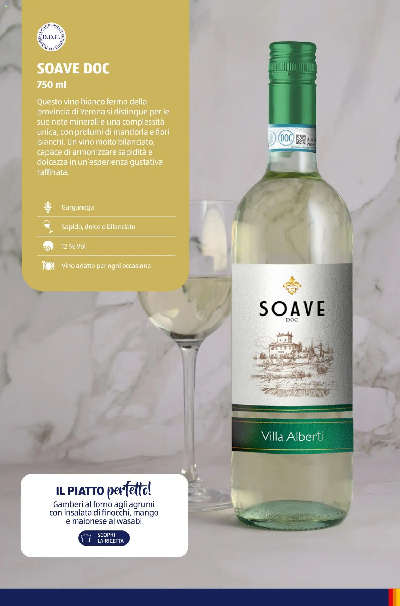 Volantino Aldi del 12/01/2026 | Pagina: 33 | Prodotti: Maionese, Mango, Profumi, Vino bianco