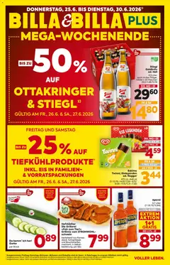 Billa AT Burgenland - amely érvényes a következő dátumtól: 2026.06.25.