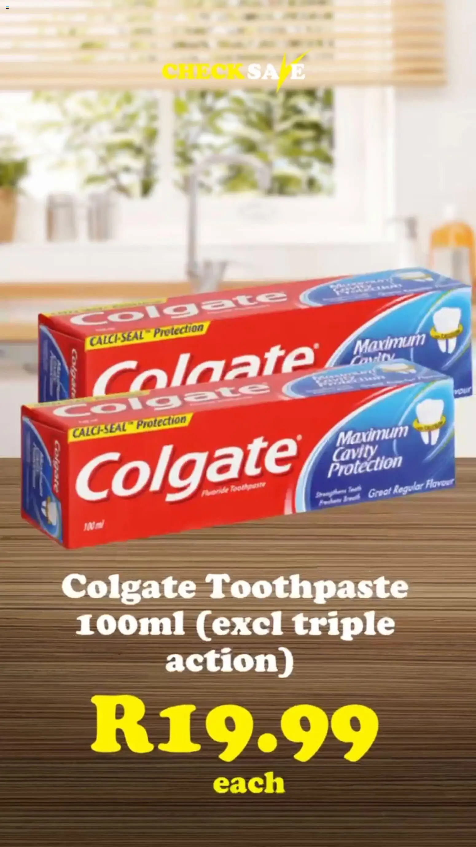 New Check Save catalogue – valid from 08/07/2026 | Page: 7 | Products: Toothpaste