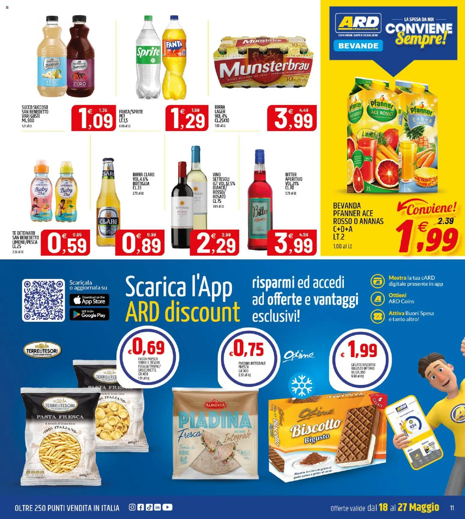 Volantino ARD Discount del 18.05.2026 | Pagina: 11