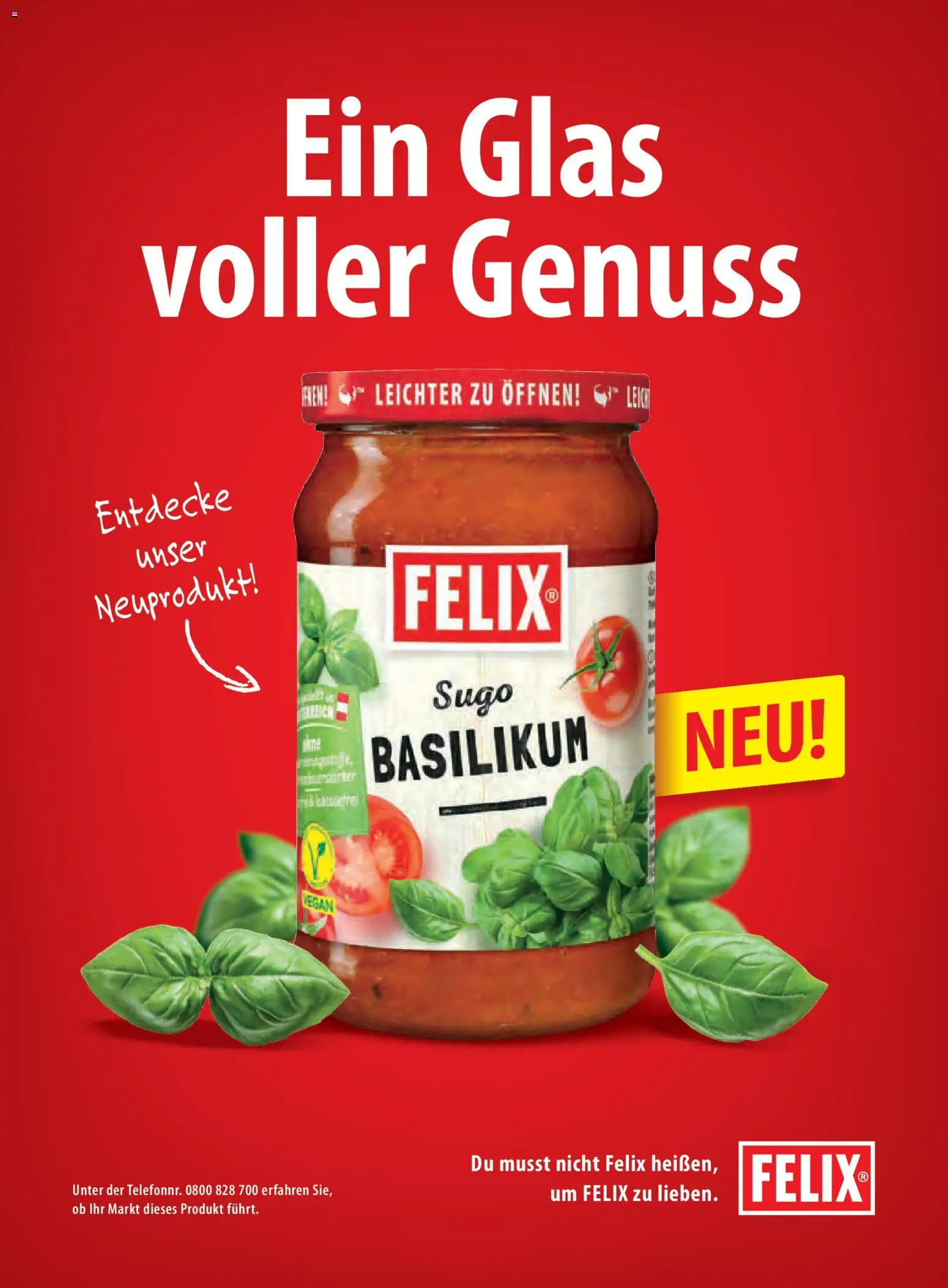 Billa AT akciós ujság - amely érvényes a következő dátumtól: 2026.10.01. | Oldal: 169 | Termékek: Felix, Vegán
