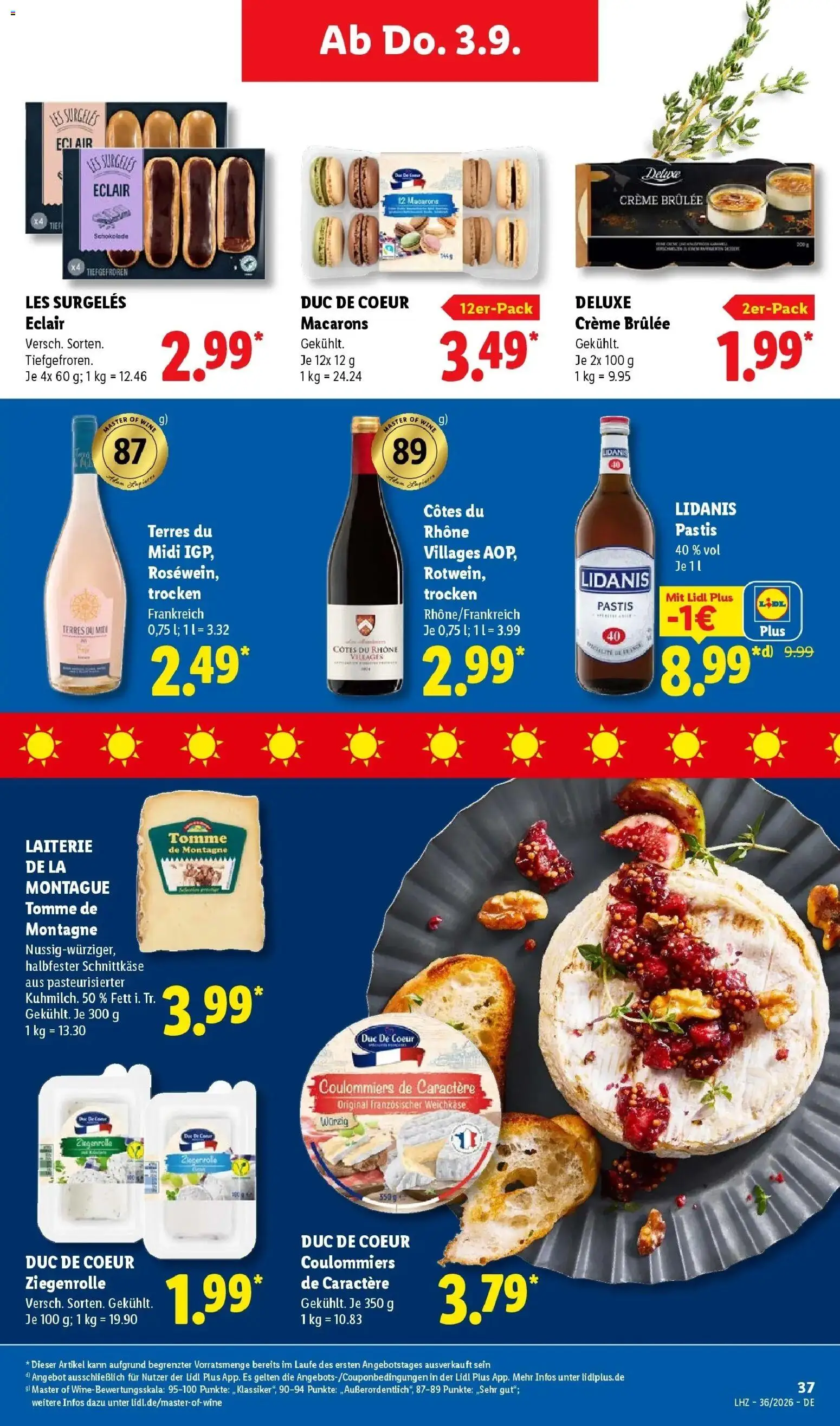 Lidl Prospekt Wahlstedt (ab 31.08.2026) zum Blättern » Angebote | Seite: 57 | Produkte: Schokolade, Creme, Creme brulee