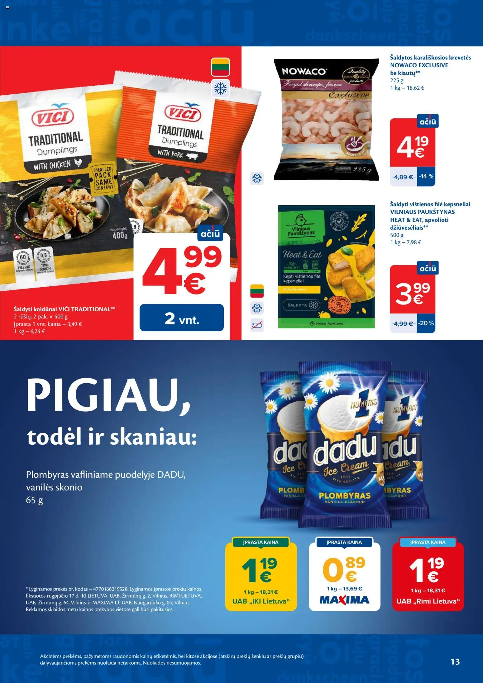 MAXIMA akcijos nuo 2026.08.25 | Puslapis: 13