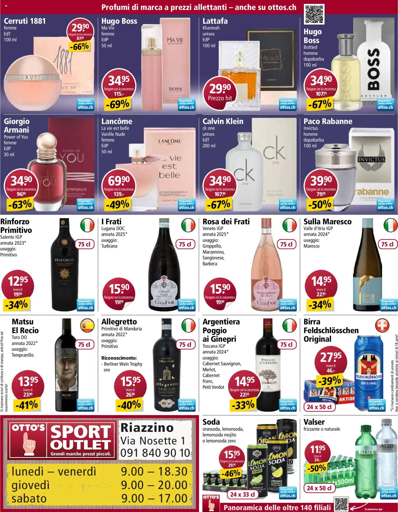 Otto's aktionen IT – gültig ab 01.09.2026 | Seite: 12 | Produkte: Vanille, Wein