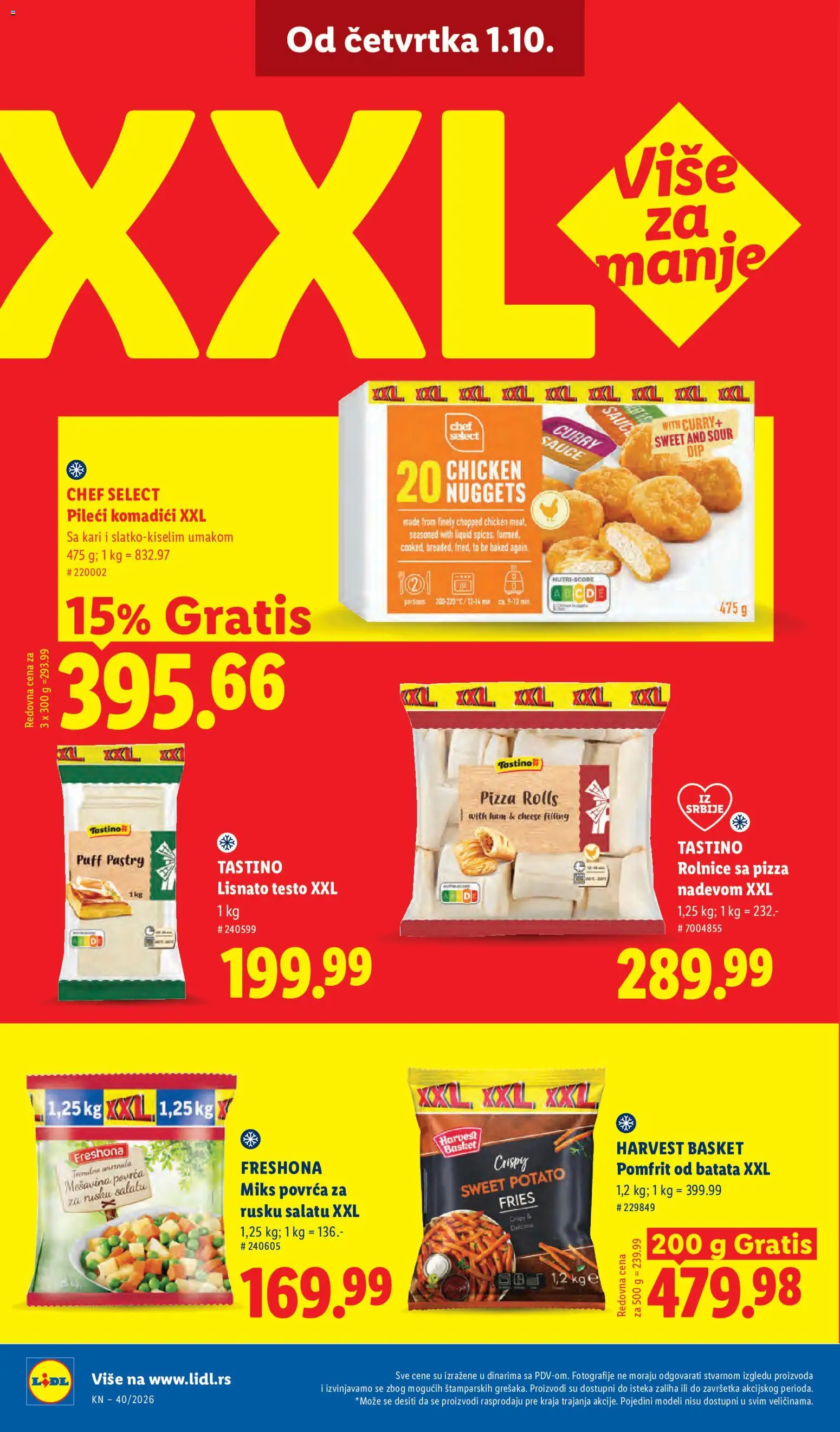 Lidl katalog - važi od 01.10.2026 | Strana: 60