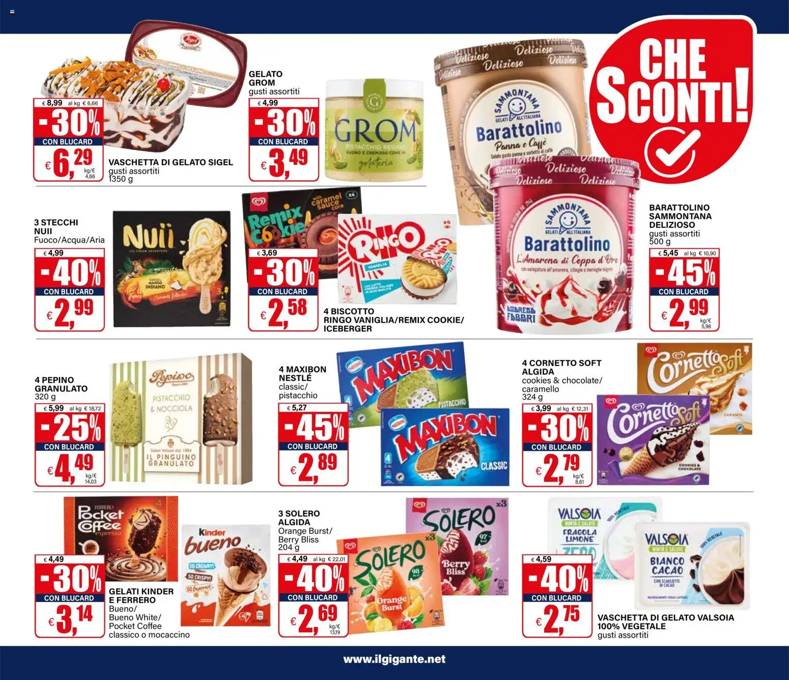 Volantino Il Gigante del 21.05.2026 | Pagina: 13 | Prodotti: Caffè, Cornetto, Gelato, Cacao