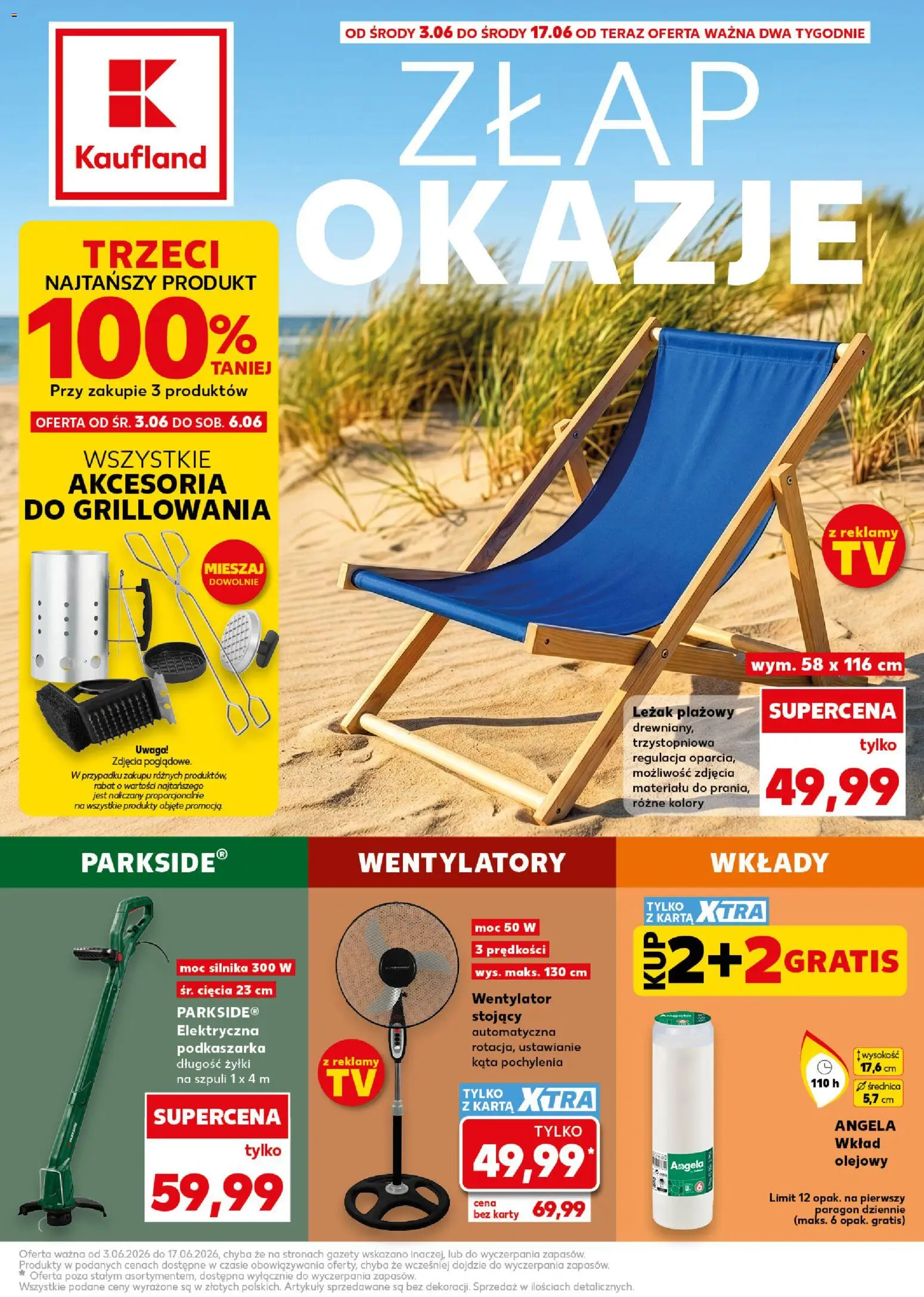 Kaufland Polsko leták - Złap okazje od 03.06.2026 | Strana: 1