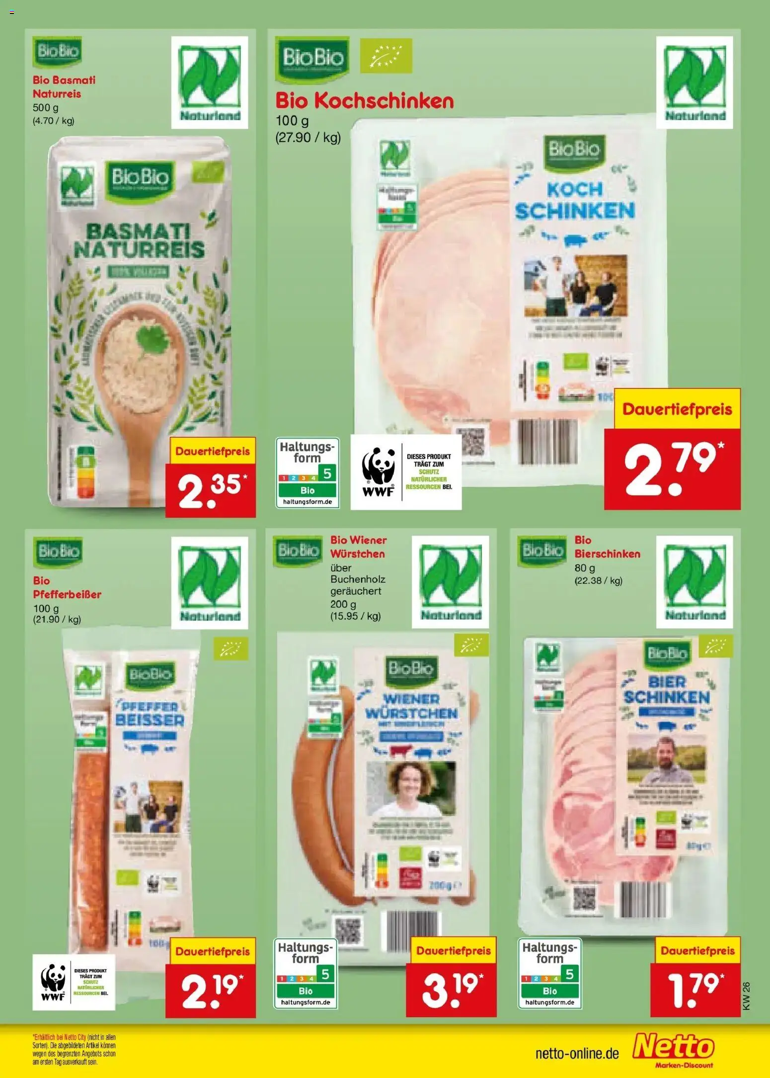 Netto Marken-Discount Prospekt Mannheim – gültig ab 22.06.2026 | Seite: 56 | Produkte: Bier, Pfeffer, Schinken