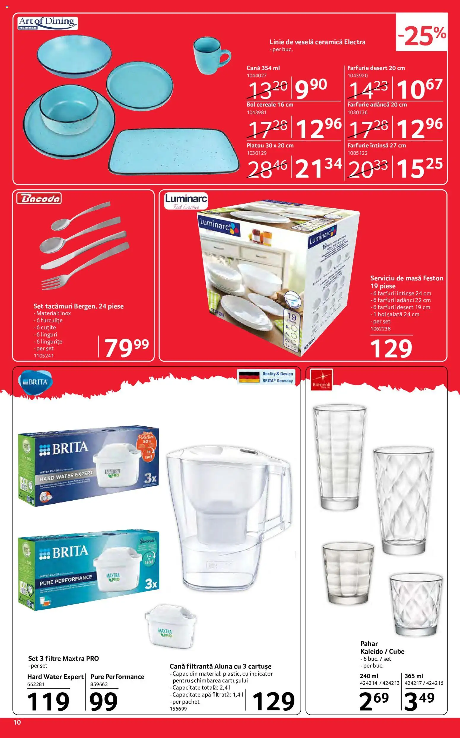 Noul catalog Selgros – valabil de la 15.05.2026 | Pagină: 10 | Produse: Linguri, Masă, Cereale, Salată