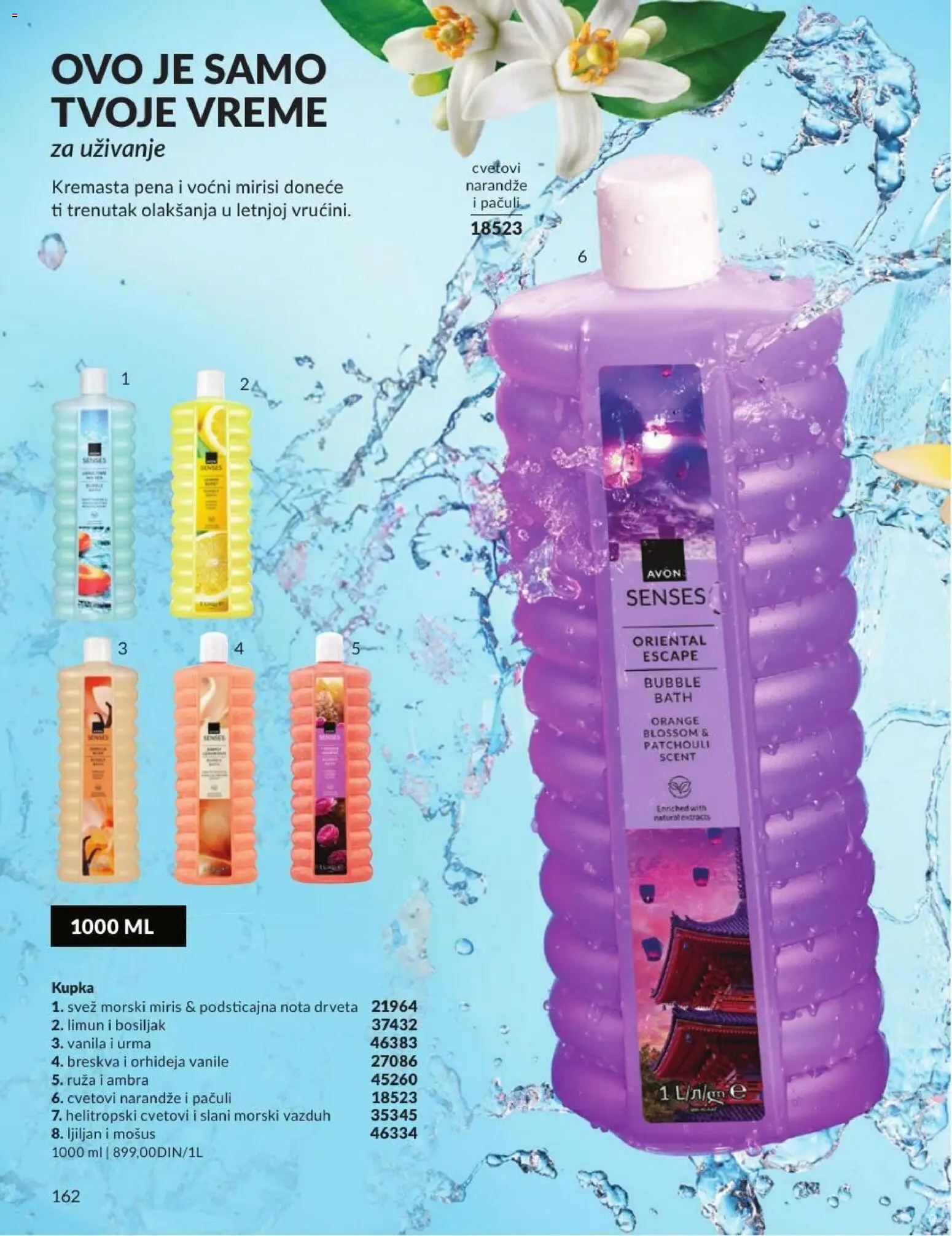 AVON katalog - važi od 01.07.2026 | Strana: 162 | Proizvode: Miris, Limun, Breskva, Narandže