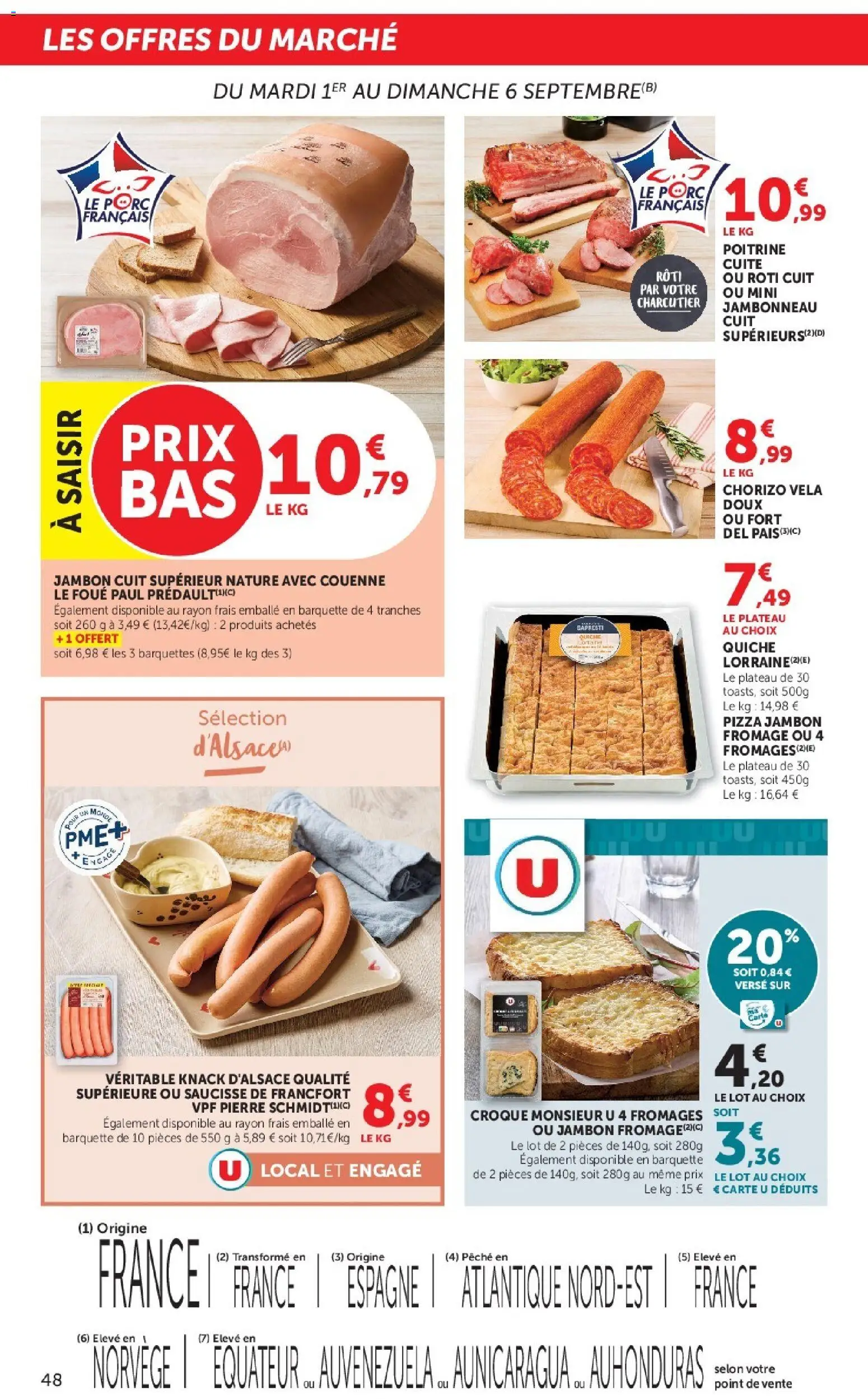 {H1} | Page: 48 | Produits: Pêche, Plateau, Pizza, Porc
