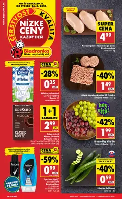 Biedronka leták platný od 20.08.2026
