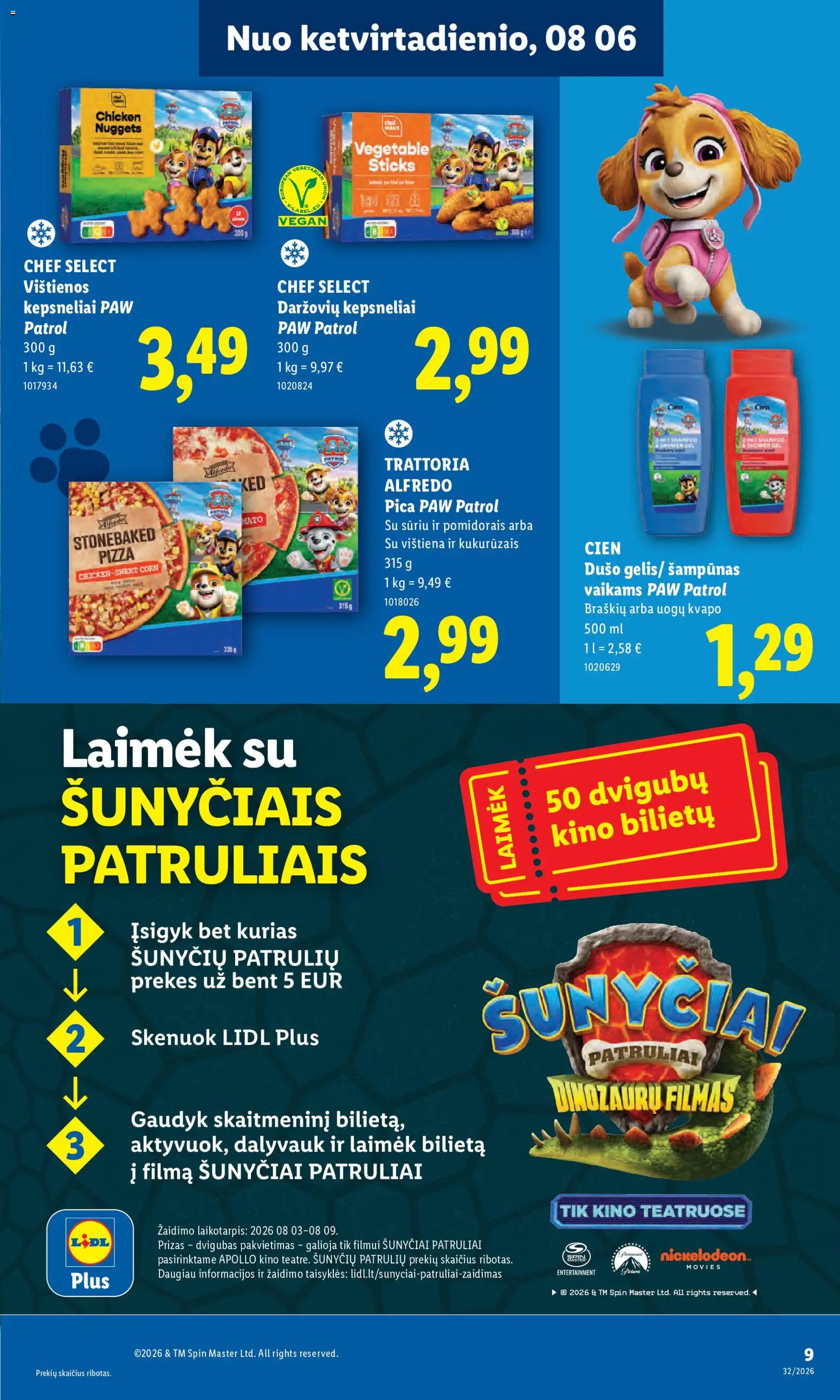 LIDL akcijos nuo 2026.07.20 | Puslapis: 9 | Prekių: Kapsulės