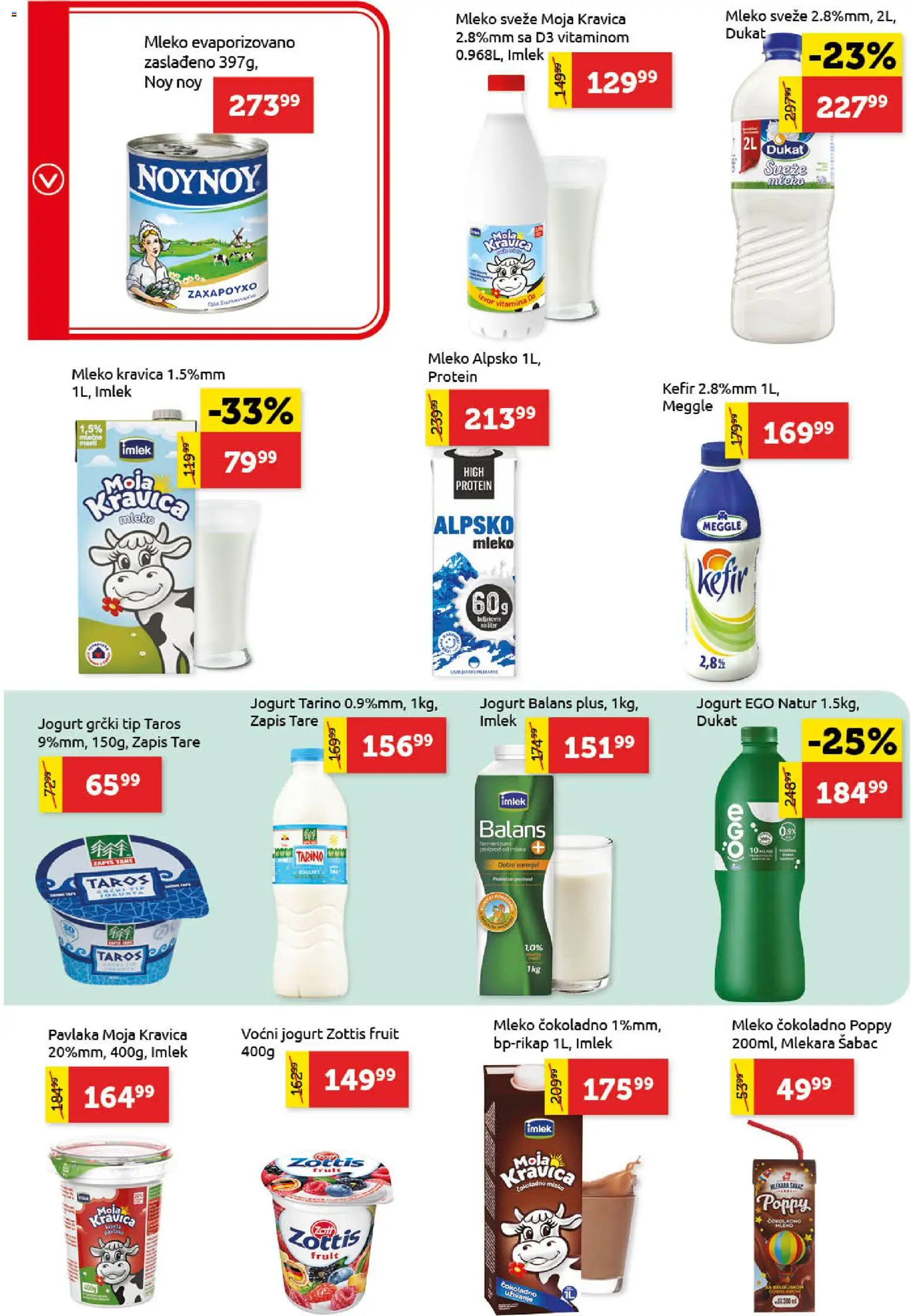SuperVERO katalog - važi od 03.09.2026 | Strana: 6 | Proizvode: Protein, Kefir, Moja kravica, Jogurt