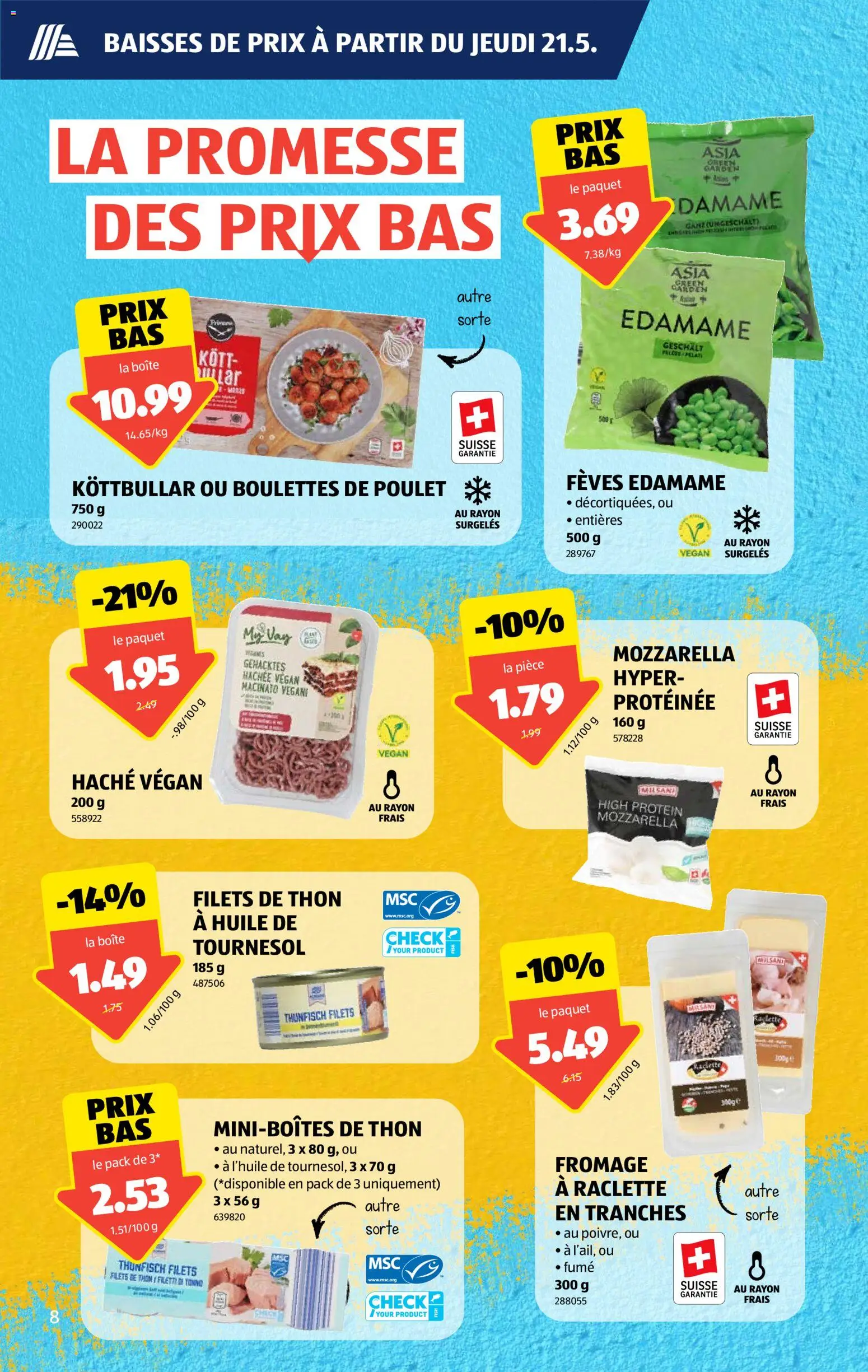 Aldi aktionen FR – gültig ab 21.05.2026 | Seite: 8 | Produkte: Raclette