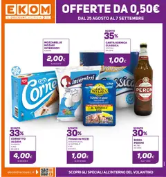 Anteprima del volantino Ekom volantino Toscana valido a partire dal 25/08/2026