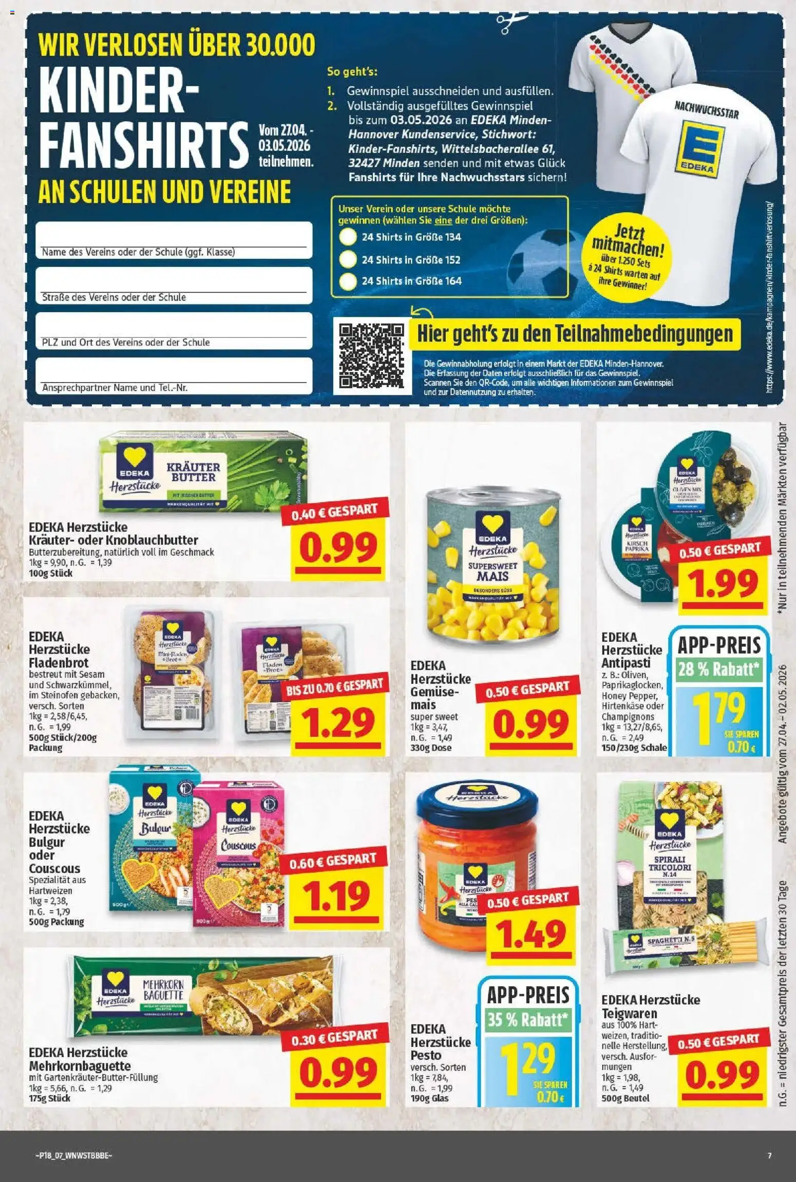 Angebote - Wochenangebote (ab 03.05.2026) zum Blättern | Seite: 7 | Produkte: Cutter, Butter, Champignons, Paprika