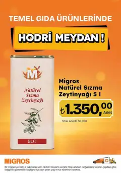 23 Temmuz 2026 tarihinden itibaren geçerli olan Migros kataloğu önizlemesi | Sayfa: 6 | Ürünler: Yağ, Tuz