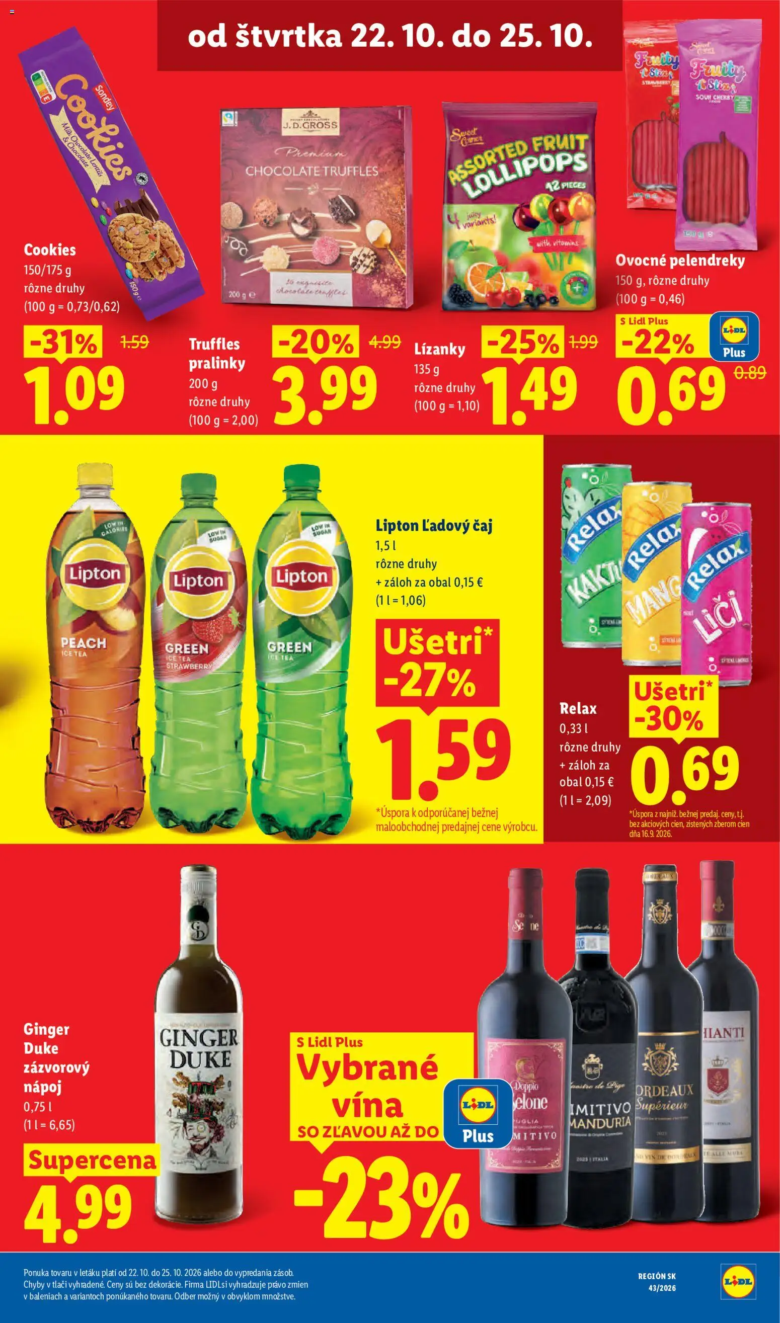 Nové Lidl akcie – leták je platný od 19.10.2026 | Strana: 97